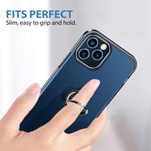 Load image into Gallery viewer, AICase Clear Slim Thin Case with Kickstand Ring Holder for iPhone 12 Max