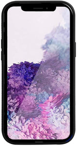 AICase Clear Anti-Slip Hybrid Designed Colorful TPU Bumper Hard PC Transparent Protective Case for iPhone 12 Pro Max