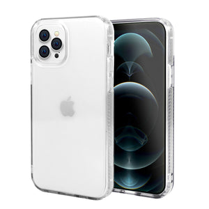 iPhone 12 Pro Max Clear Slim Back Shockproof Armor Soft Case Cover