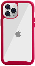 Load image into Gallery viewer, AICase Clear Anti-Slip Hybrid Colorful TPU Bumper Hard PC Transparent Protective Case for iPhone 12 or 12 Pro
