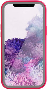 AICase Clear Anti-Slip Hybrid Designed Colorful TPU Bumper Hard PC Transparent Protective Case for iPhone 12 Pro Max