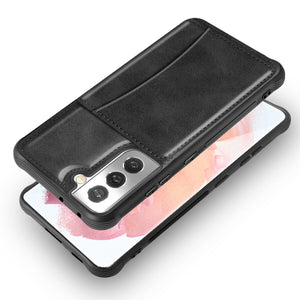 Samsung Galaxy S21 Flip Leather Card Wallet Stand Case Cover