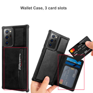 Samsung Galaxy Note 20 Flip Leather Card Wallet Stand Case Cover