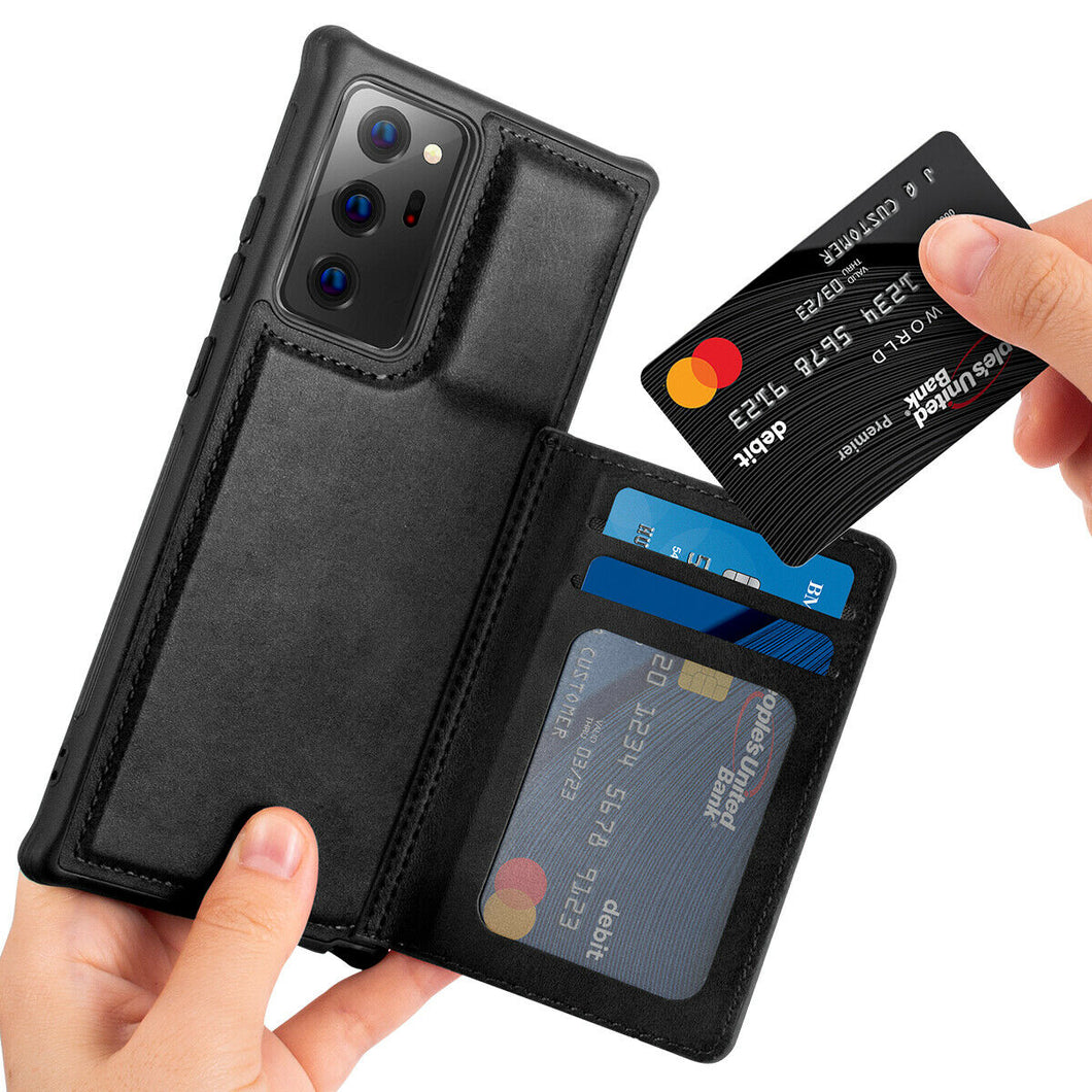 Samsung Galaxy Note 20 Flip Leather Card Wallet Stand Case Cover
