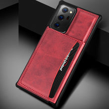 Load image into Gallery viewer, Samsung Galaxy Note 20 Flip Leather Card Wallet Stand Case Cover