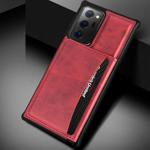 Samsung Galaxy Note 20 Flip Leather Card Wallet Stand Case Cover