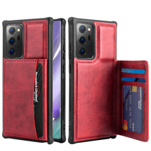 Load image into Gallery viewer, Samsung Galaxy Note 20 Flip Leather Card Wallet Stand Case Cover