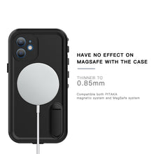 Load image into Gallery viewer, iPhone 12 Waterproof Case Magsafe Shockproof Snowproof Stand Cover