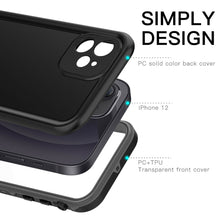 Load image into Gallery viewer, iPhone 12 Waterproof Case Magsafe Shockproof Snowproof Stand Cover