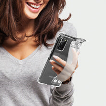 Load image into Gallery viewer, Samsung Galaxy S20+ Clear TPU Shockproof Phone Stand Cover Case