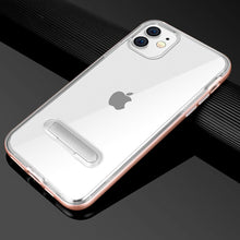 Load image into Gallery viewer, iPhone 11 Pro Clear TPU Shockproof Armor Case with Magnetic Stand