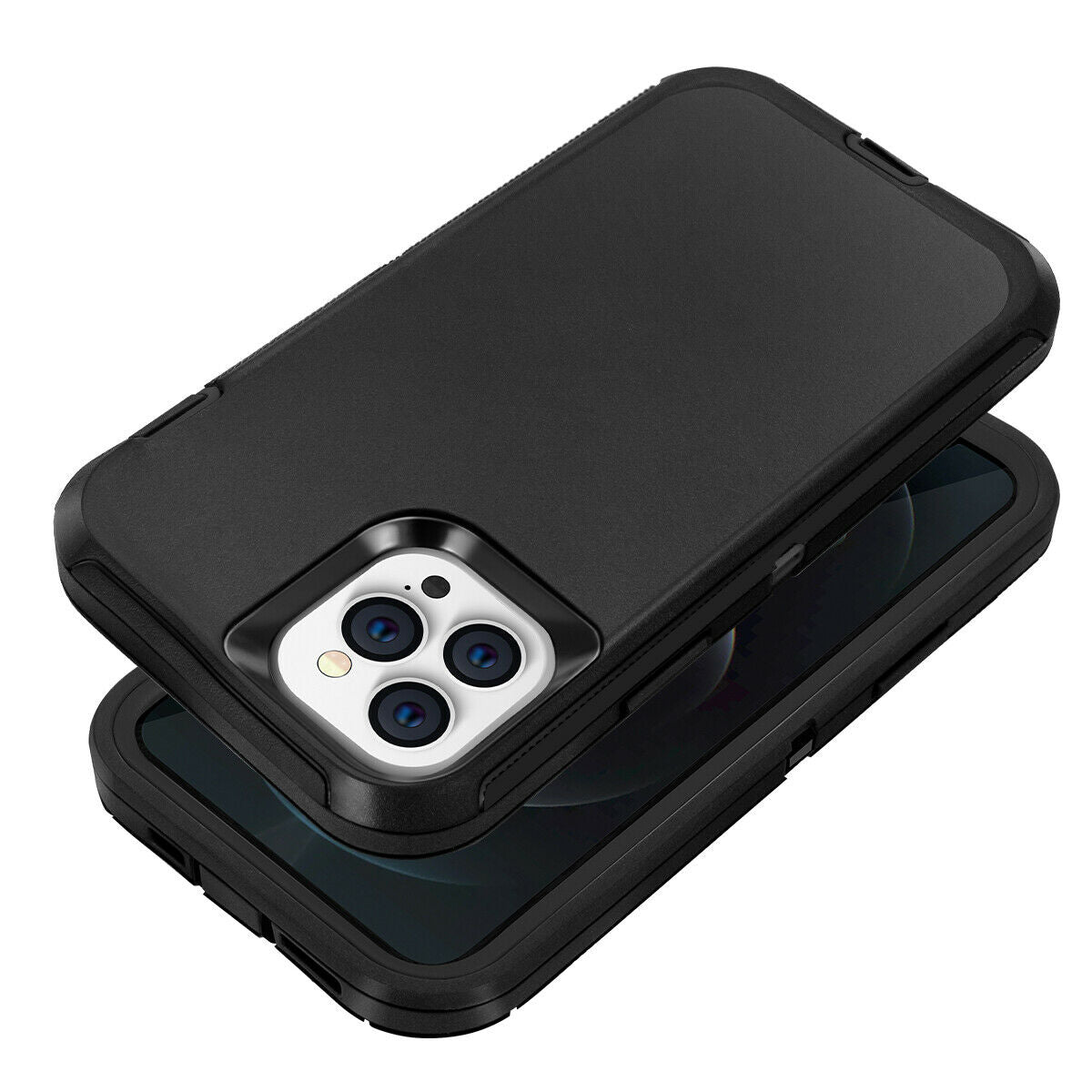 Hybrid Heavy Duty Shockproof Case Cover For iPhone 12 Pro Max