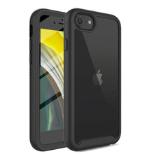 Load image into Gallery viewer, Slim Shockproof Clear Cover Case for iPhone 6 6s 7 8 SE with Screen Protector