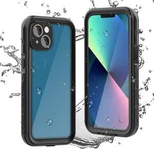 iPhone 13 Waterproof Snowproof Dustproof Shockproof IP68 Certified Fully Sealed Underwater Protective Case Cover