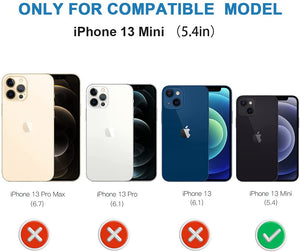iPhone 13 Mini Waterproof Snowproof Dustproof Shockproof IP68 Certified Fully Sealed Underwater Protective Case Cover