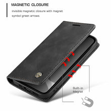 Load image into Gallery viewer, iPhone 13 Wallet Credit Card Holder Leather Flip Stand Cover Case