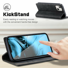 Load image into Gallery viewer, iPhone 13 Wallet Credit Card Holder Leather Flip Stand Cover Case