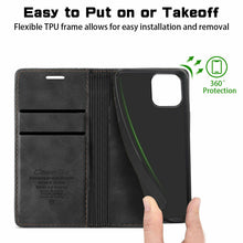 Load image into Gallery viewer, iPhone 13 Wallet Credit Card Holder Leather Flip Stand Cover Case