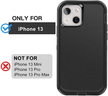 Load image into Gallery viewer, iPhone 13 Mini Heavy Duty Protective Phone Cover Case with Glass Screen Protector