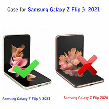 Load image into Gallery viewer, Samsung Galaxy Z Flip3 5G (2021) Case Crystal Clear Shockproof Rugged Cover