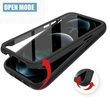Load image into Gallery viewer, iPhone 13 Shockproof Clear Cover Case with Built-in Screen Protector