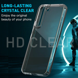 Samsung Galaxy S22 Clear Case Crystal Shockproof Soft TPU Cover