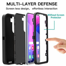 Load image into Gallery viewer, Samsung Galaxy S22 Plus Rugged Rubber Shockproof Heavy Duty Cover Case