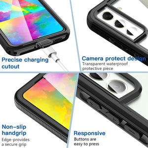 Samsung Galaxy S22 5G Snowproof Dustproof Shockproof IP68 Certified Full Body Protection Fully Sealed Underwater Protective Case