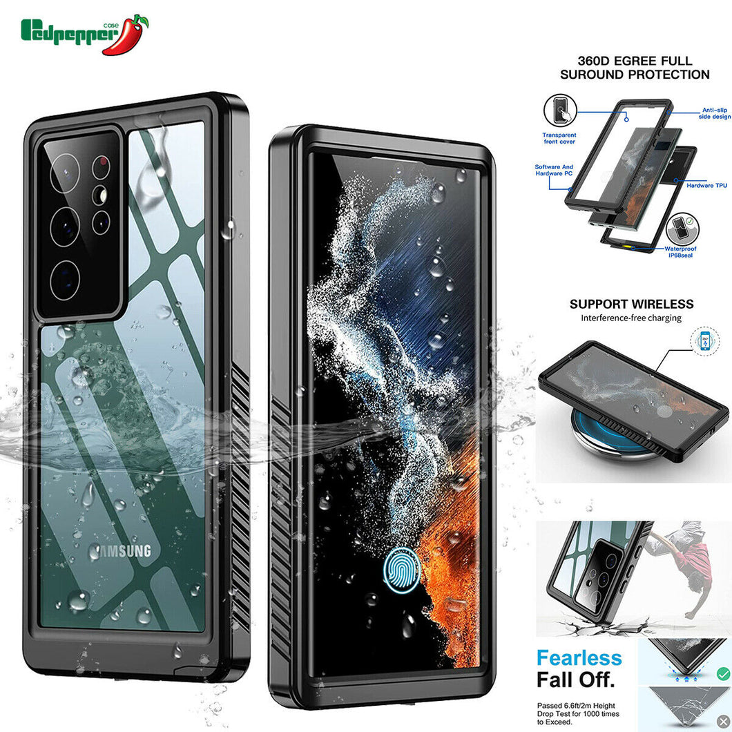 Samsung Galaxy S22 Ultra 5G Waterproof Shockproof Underwater Full Cover Case