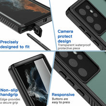 Load image into Gallery viewer, Samsung Galaxy S22 Ultra 5G Waterproof Shockproof Underwater Full Cover Case