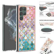 Load image into Gallery viewer, Samsung Galaxy S22 Ultra Colorful Slim Shockproof Heavy Duty Bumper Cover Case