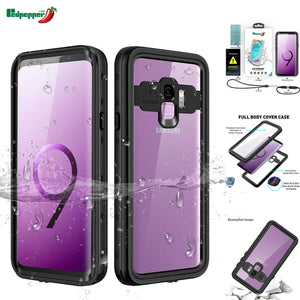 Samsung Galaxy S9 Waterproof Case Shockproof Full Cover with Screen Protector