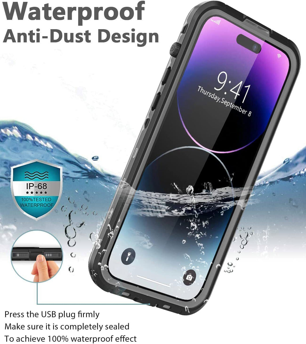 Waterproof MagSafe Case Heavy Duty Shockproof Cover For iPhone 14/Plus/Pro/Max