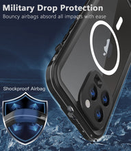Load image into Gallery viewer, Waterproof MagSafe Case Heavy Duty Shockproof Cover For iPhone 14/Plus/Pro/Max