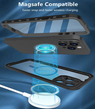 Load image into Gallery viewer, Waterproof MagSafe Case Heavy Duty Shockproof Cover For iPhone 14/Plus/Pro/Max