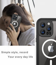 Load image into Gallery viewer, Waterproof MagSafe Case Heavy Duty Shockproof Cover For iPhone 14/Plus/Pro/Max