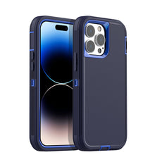 Load image into Gallery viewer, iPhone 14 Pro Rugged Heavy Duty Shockproof Hybrid Protection Case