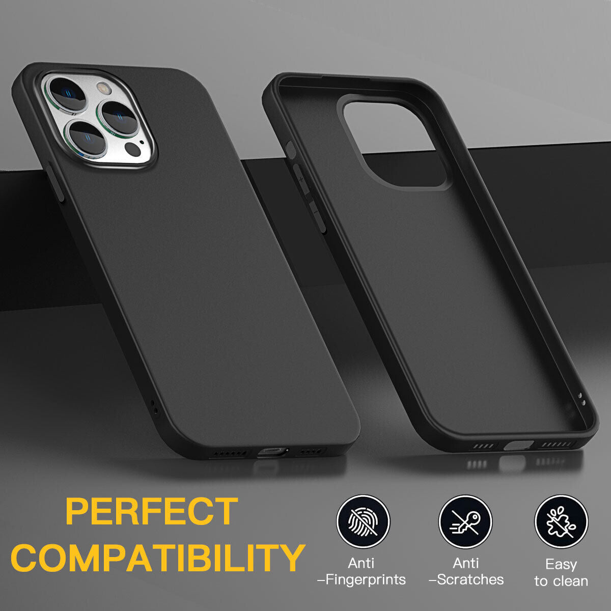 iPhone 14 Plus Slim TPU Shockproof Protective Cover Case