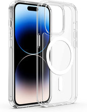 Load image into Gallery viewer, Clear Hybrid Magnetic MagSafe Cover Case For Apple iPhone 14