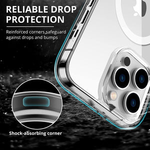 Clear Hybrid Magnetic MagSafe Cover Case For Apple iPhone 14