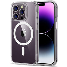 Load image into Gallery viewer, Clear Hybrid Magnetic MagSafe Cover Case For Apple iPhone 14