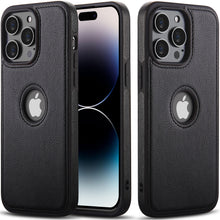 Load image into Gallery viewer, Slim Leather Shockproof Heavy Duty Thin Case for iPhone 14/Pro/Plus/Pro Max
