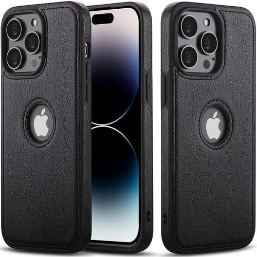 Slim Leather Shockproof Heavy Duty Thin Case for iPhone 14/Pro/Plus/Pro Max
