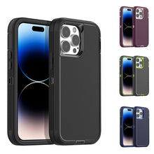 Load image into Gallery viewer, iPhone 14 Plus Rugged Heavy Duty Shockproof Hybrid Protection Case
