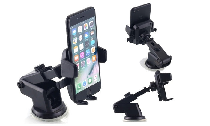 360° Universal Car Windshield Dash Mount Holder for CellPhone or GPS