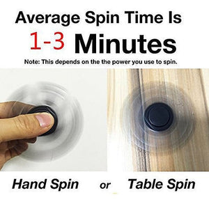 100X Hand Sprinner Tri Fidget Stell Ball Desk Toy EDC Finger Gyro for KIds and Adult