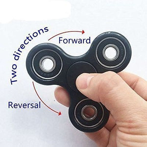 100X Hand Sprinner Tri Fidget Stell Ball Desk Toy EDC Finger Gyro for KIds and Adult