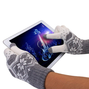 AICase Touch screen Gloves Cashmere Winter Warm Thick Knit