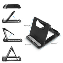 Load image into Gallery viewer, Universal Foldable Multi-angle Cell Phone Desk Stand Tablet Holder Mount Cradle