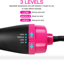 Load image into Gallery viewer, ,AICase 3 in1 Styling Brush Styler Dryer and Volumizer for Hair Straightener and Curly Hair Comb